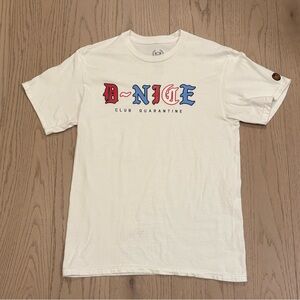 Club Quarantine White T-Shirt D-Nice size Medium